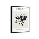 Simplicity Wildflower Waltz Boho Modern Wall Art