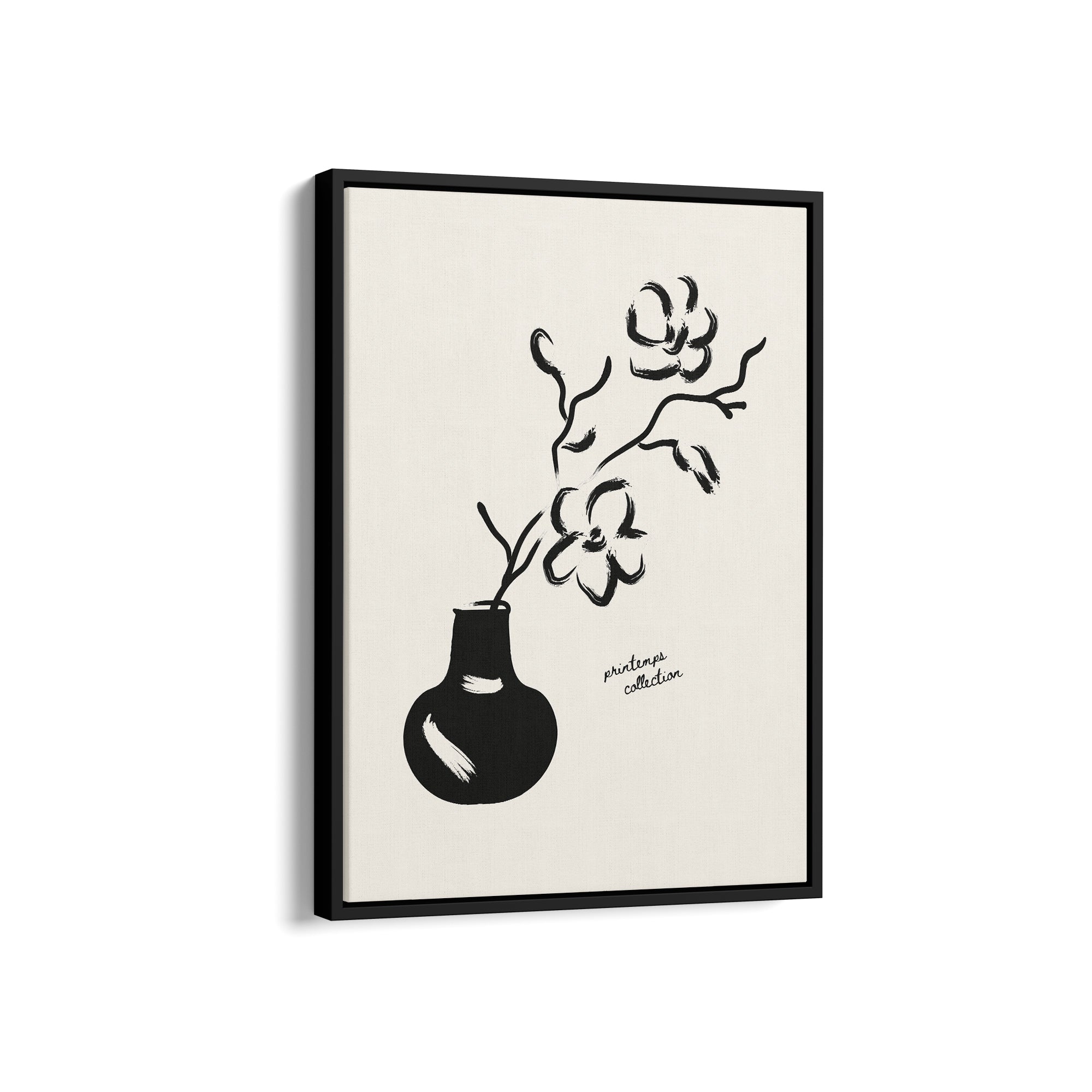 Flower Pot Boho Modern Wall Art