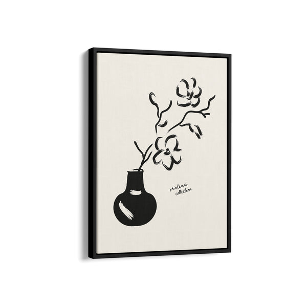 Flower Pot Boho Modern Wall Art