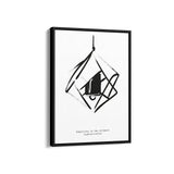 Simplicity is the ultimate sophistication Boho Modern Wall Art