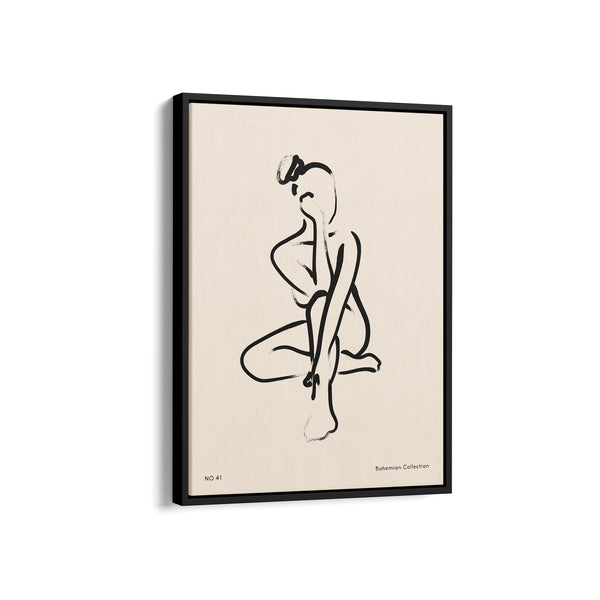 Beautiful Line art Boho Modern Wall Art