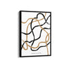 Random intersection Boho Modern Wall Art