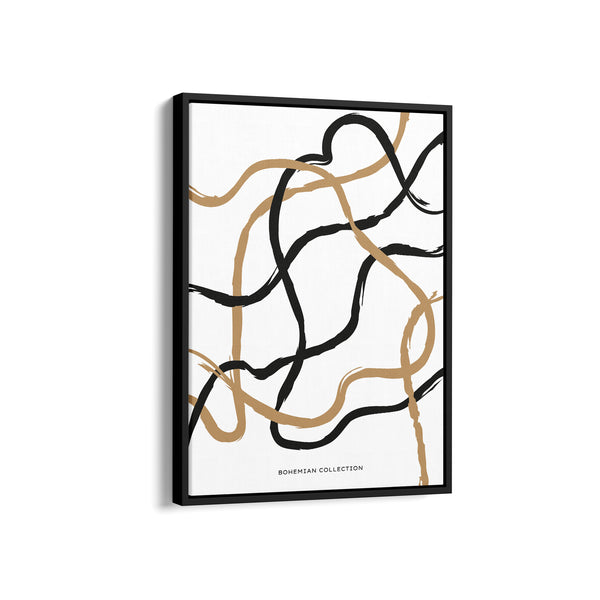 Random intersection Boho Modern Wall Art