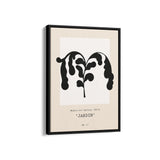 Jardin Collection Flower Boho Modern Wall Art