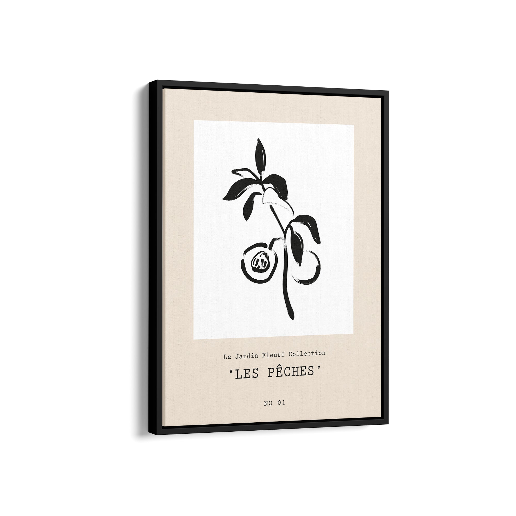 Les peches Boho Modern Wall Art