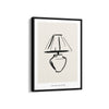 Lamp Boho Modern Wall Art