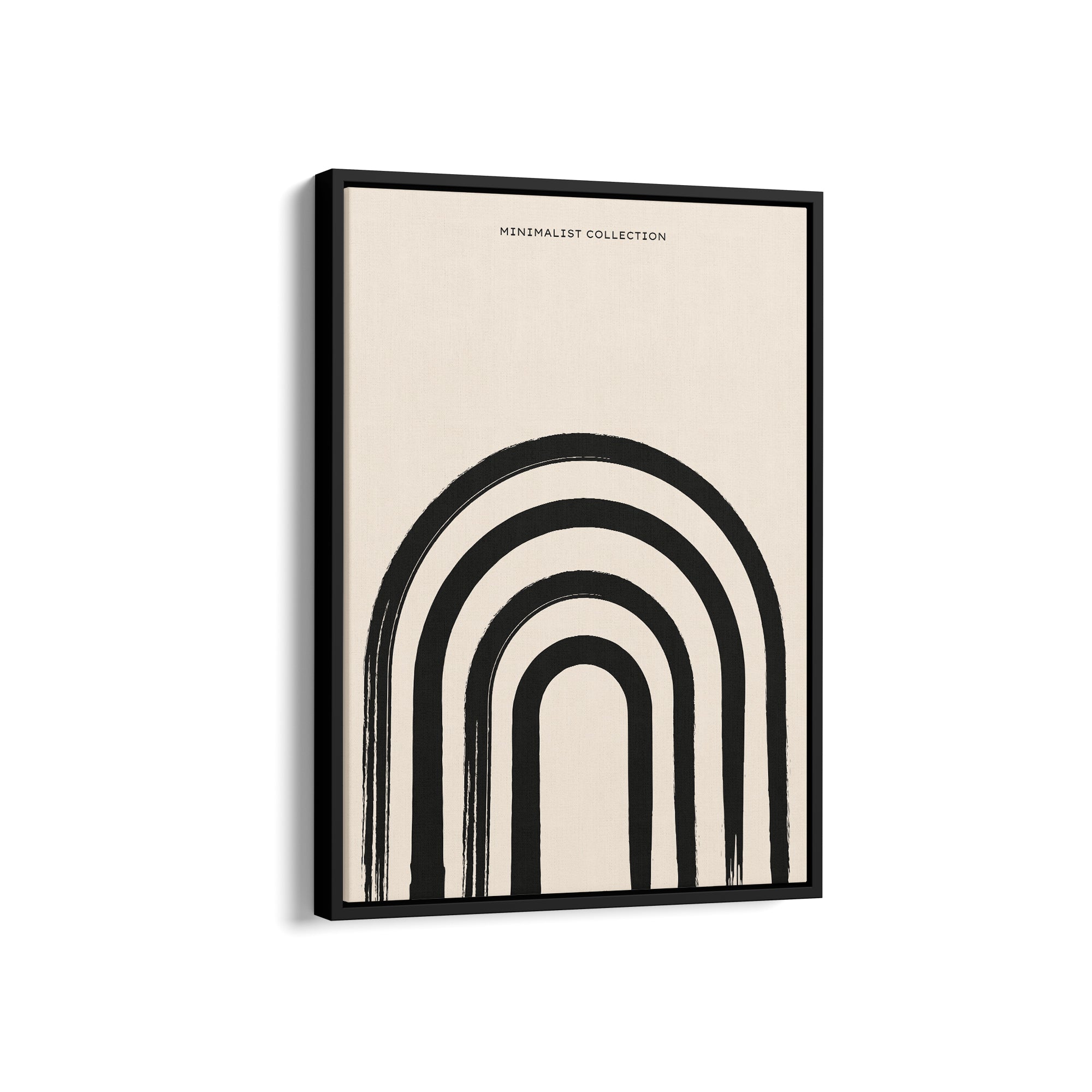 Geometric Strokes Boho Modern Wall Art