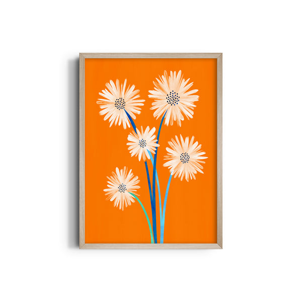 Moroccan Daisies Wall Art