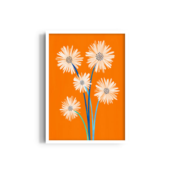Moroccan Daisies Wall Art
