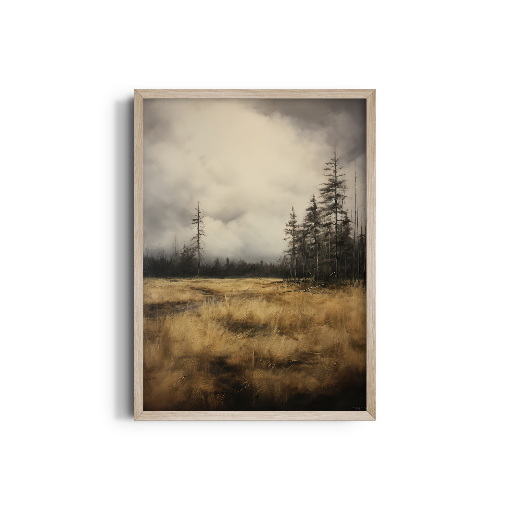 Mystic Pine Glow Wall Art
