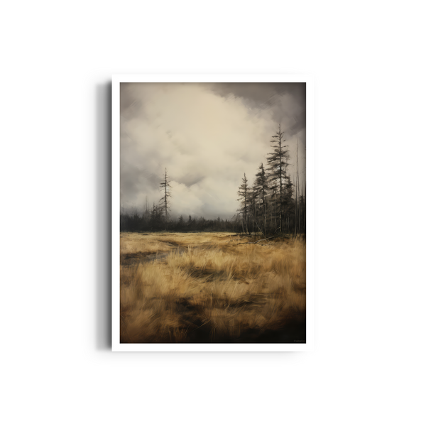 Mystic Pine Glow Wall Art