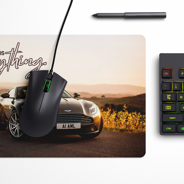 Mindset is everything - Aston Martin DB11 Desk Mat | Desk Pad | Mouse Pad