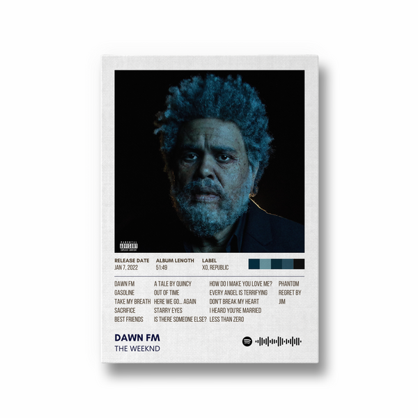 Dawn FM by the Weeknd Poster