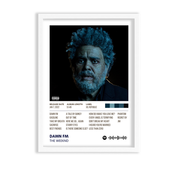 Dawn FM by the Weeknd Poster