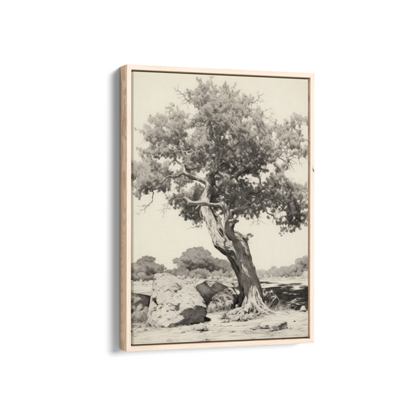 Silvered Woodlands Wall Art