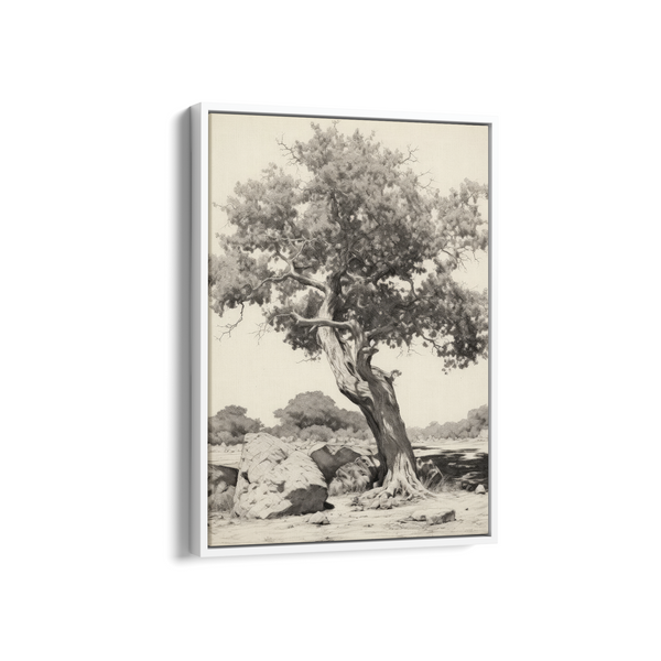 Silvered Woodlands Wall Art