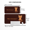 Where's the mouse Computer Desk Mat | Desk Pad | Mouse Pad