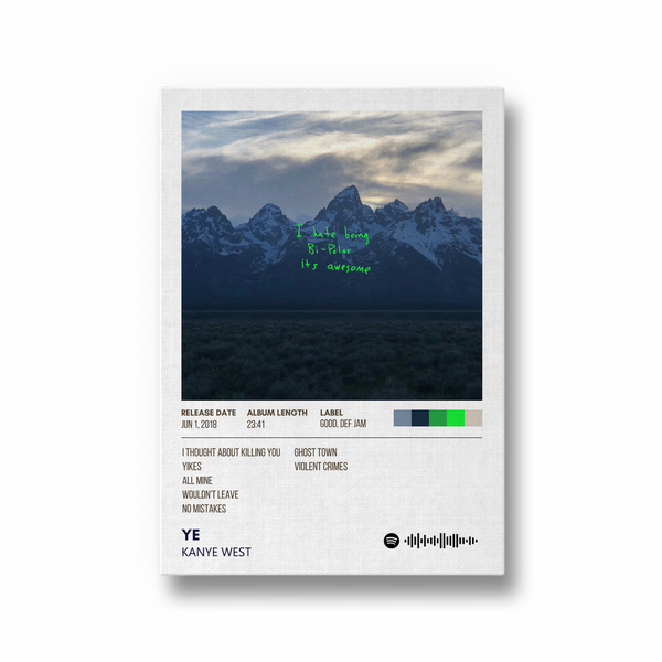 Ye by Kanye West Poster