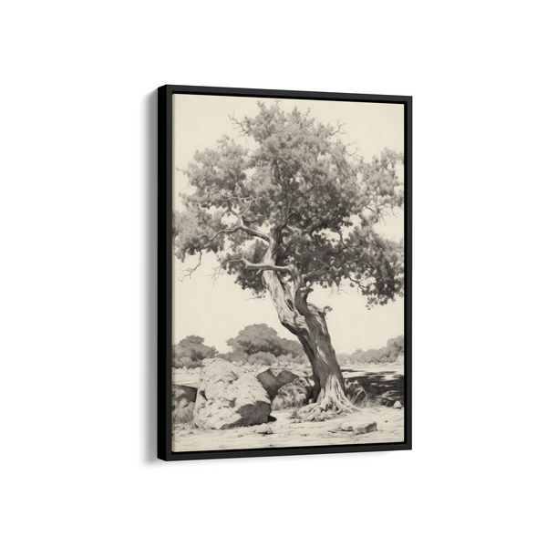 Silvered Woodlands Wall Art