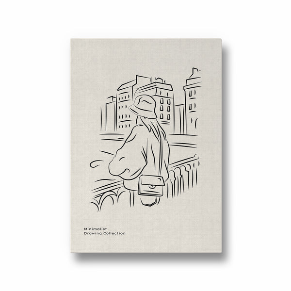 Beautiful Florence Modern Line Wall Art