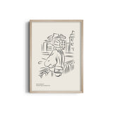 Beautiful Florence Modern Line Wall Art