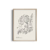 Beautiful Florence Modern Line Wall Art