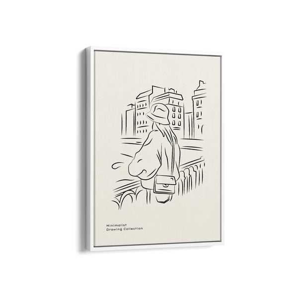 Beautiful Florence Modern Line Wall Art