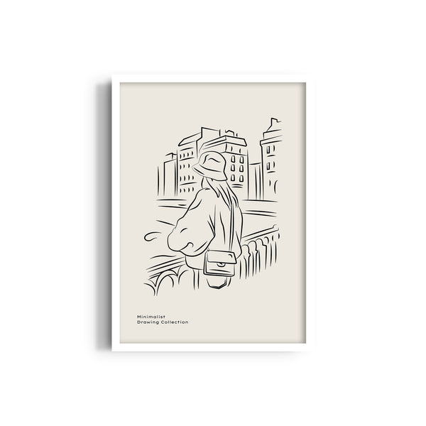 Beautiful Florence Modern Line Wall Art