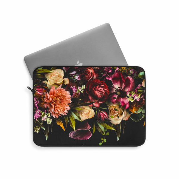 Multi color floral bouquet Laptop Sleeve (Macbook, HP, Lenovo, Asus, Others)