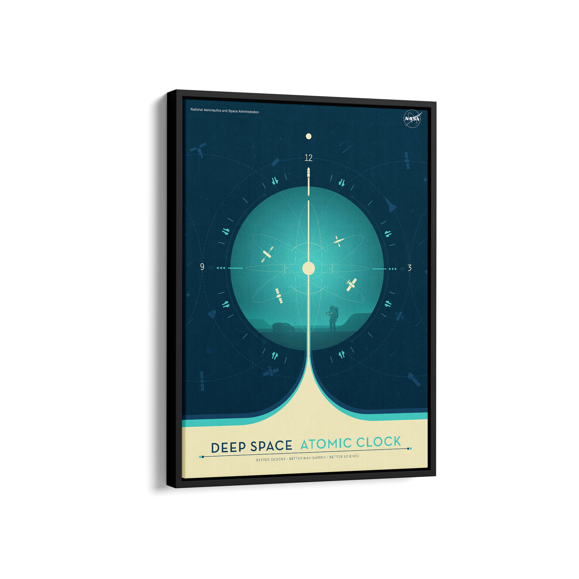 Deep Space Atomic Clock Nasa - Green