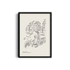 Beautiful Florence Modern Line Wall Art