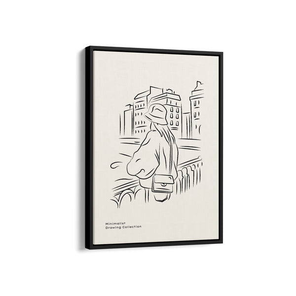 Beautiful Florence Modern Line Wall Art