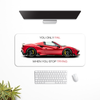 You only fail when you stop trying - Ferrari F8 Spider Desk Mat