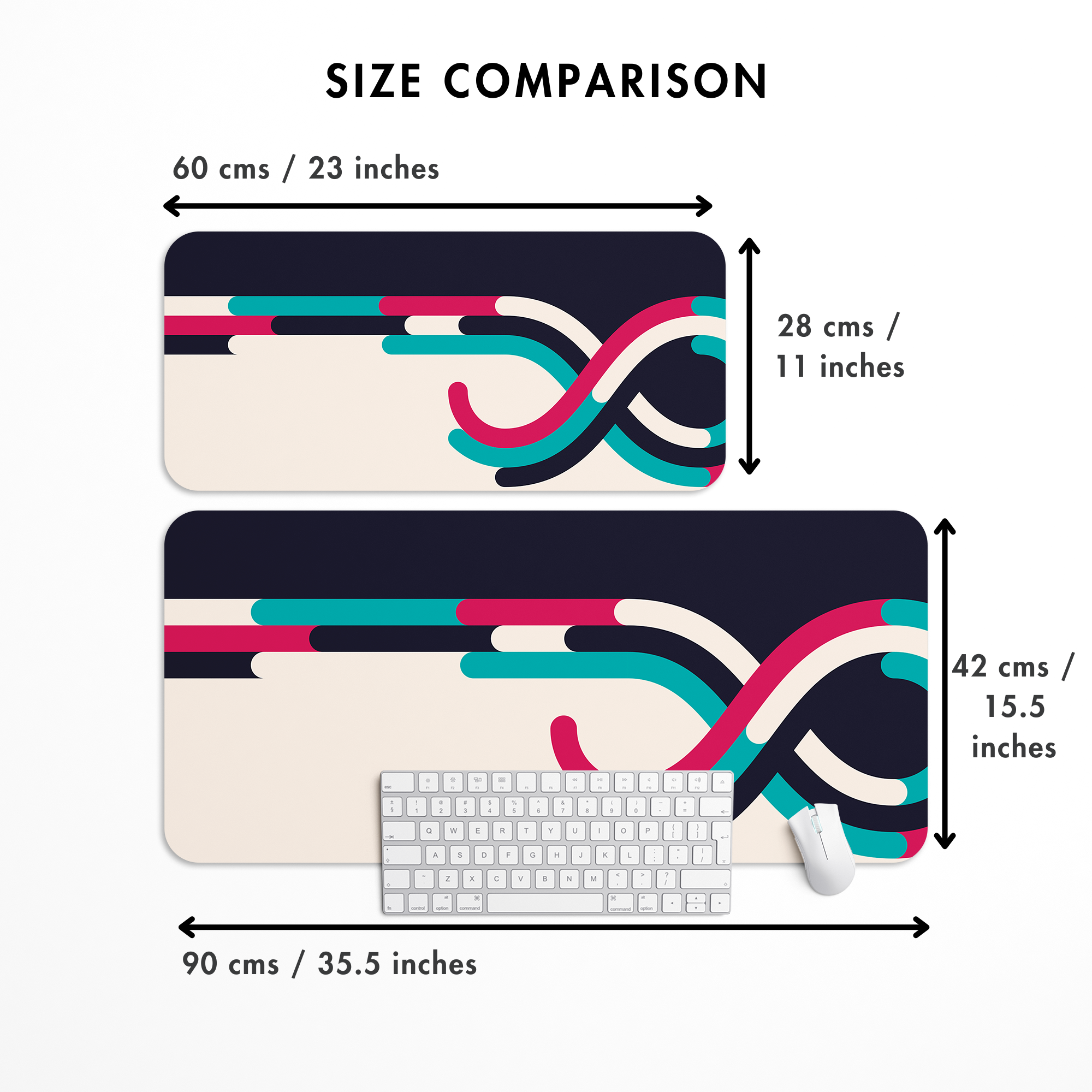 Infinite Computer Desk Mat | Desk Pad | Mouse Pad