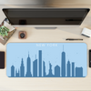 New York Minimal Computer Desk Mat | Desk Pad | Mouse Pad