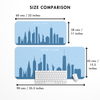 New York Minimal Computer Desk Mat | Desk Pad | Mouse Pad