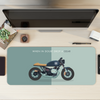When in doubt drop a gear Bike Desk Mat | Desk Pad | Mouse Pad