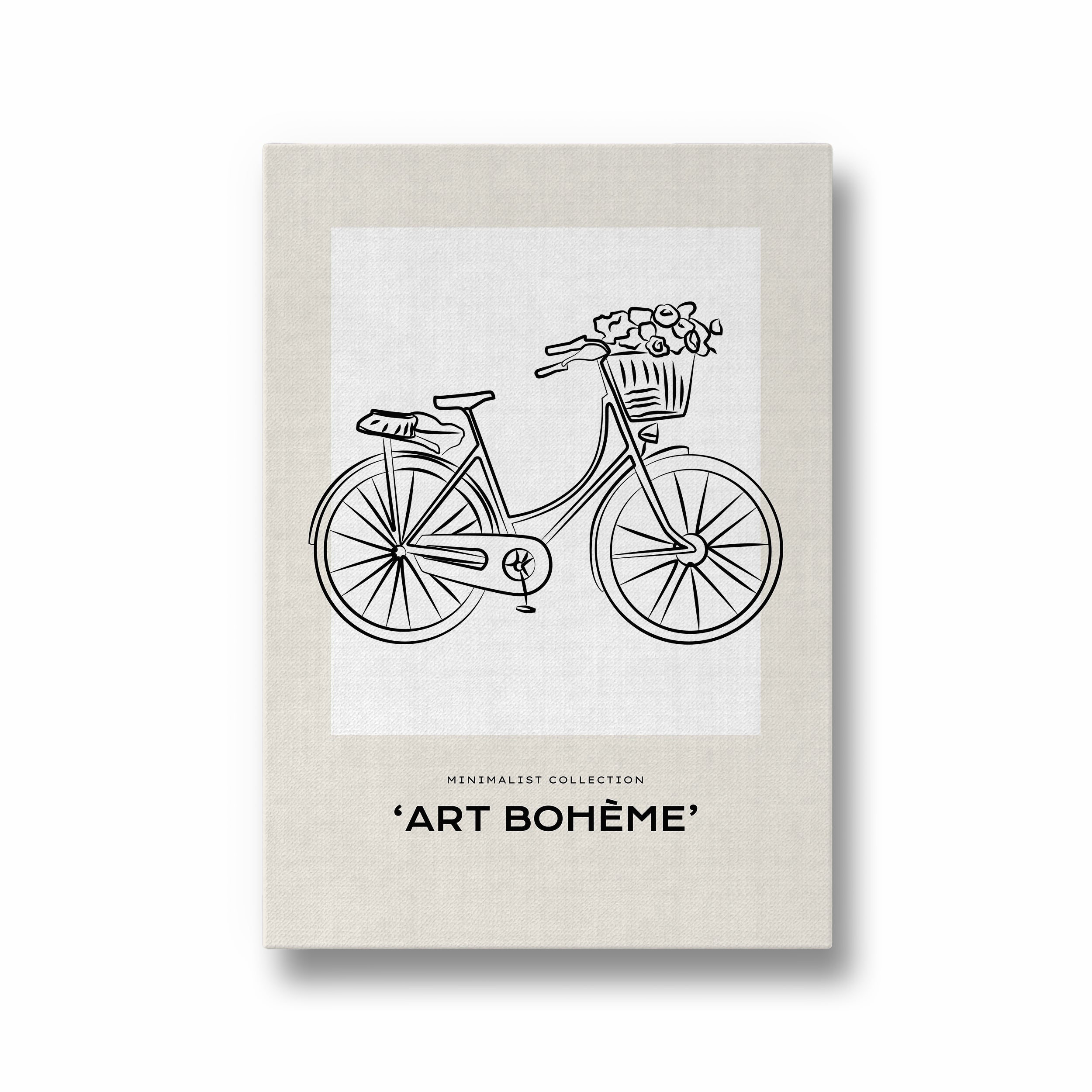 Life is a beautiful ride Modern Line Wall Art