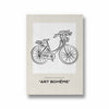 Life is a beautiful ride Modern Line Wall Art