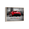 In it to win it - Porsche Carrera GT Wall Poster
