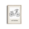 Life is a beautiful ride Modern Line Wall Art