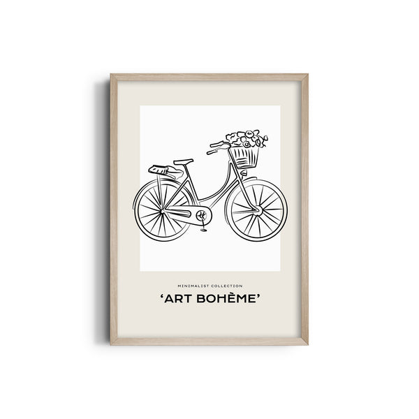 Life is a beautiful ride Modern Line Wall Art