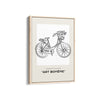 Life is a beautiful ride Modern Line Wall Art
