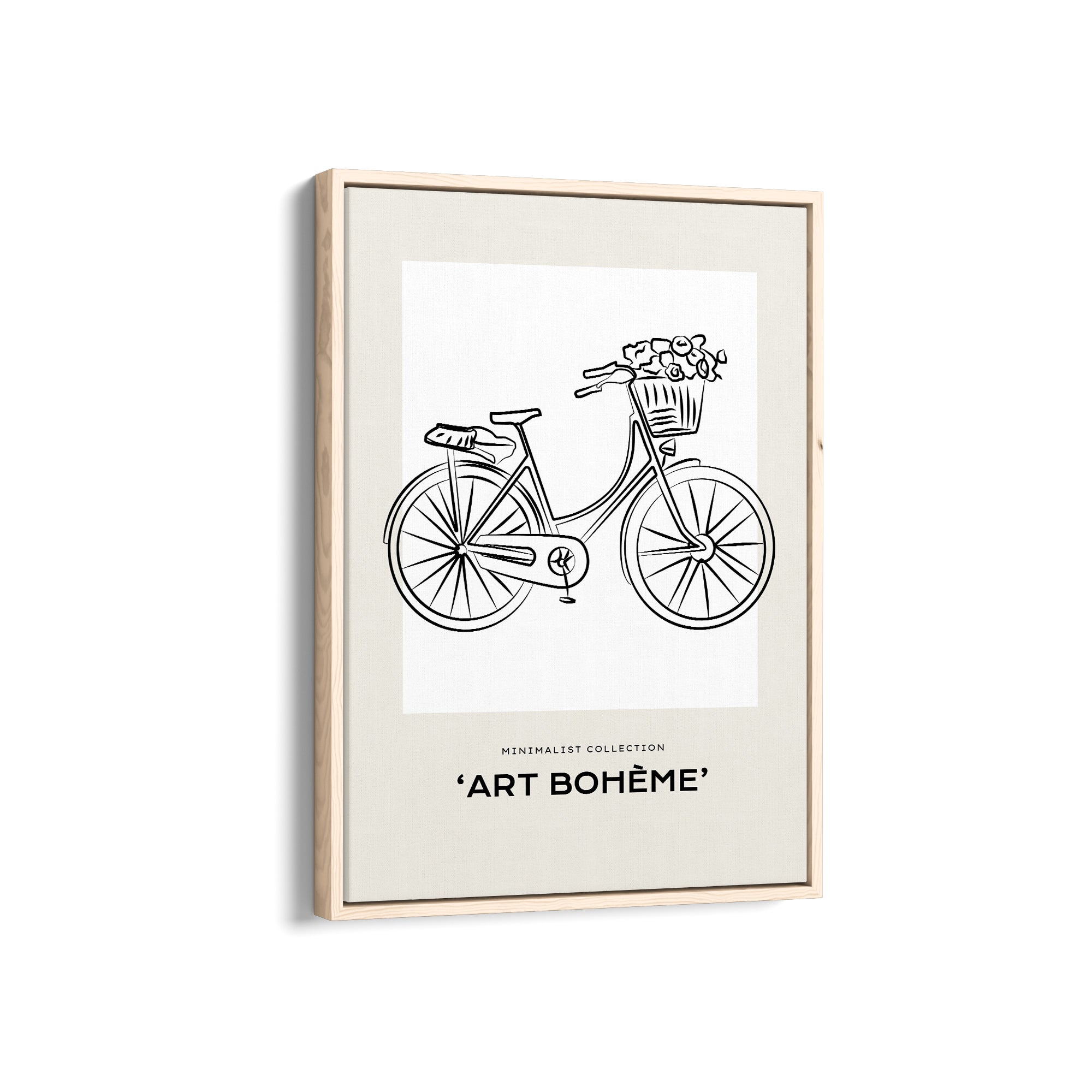 Life is a beautiful ride Modern Line Wall Art