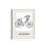 Life is a beautiful ride Modern Line Wall Art