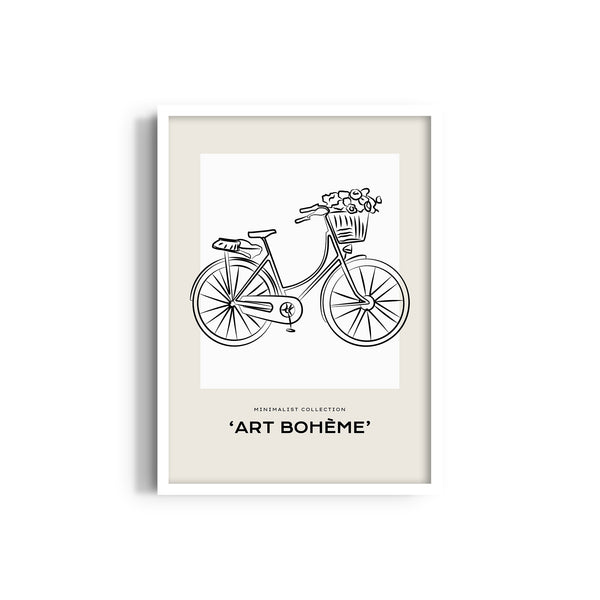 Life is a beautiful ride Modern Line Wall Art