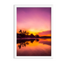 Pink Sunset Wall Art