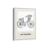 Life is a beautiful ride Modern Line Wall Art