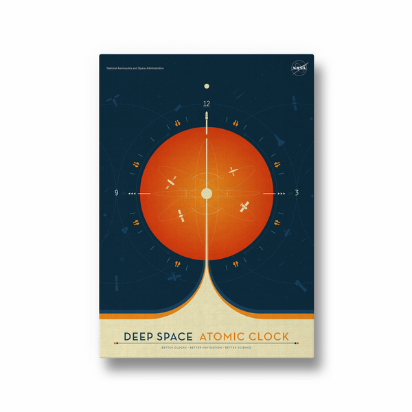 Deep Space Atomic Clock Nasa - Orange