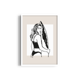 Sunset Surfer Travel Wall Art